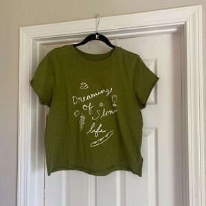 Phthalo Ruth Dreaming of a Slow Life Graphic Tee